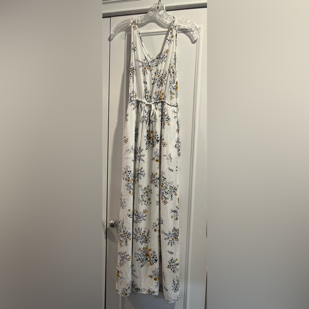 Lucky Brand White Floral Maxi Skirt